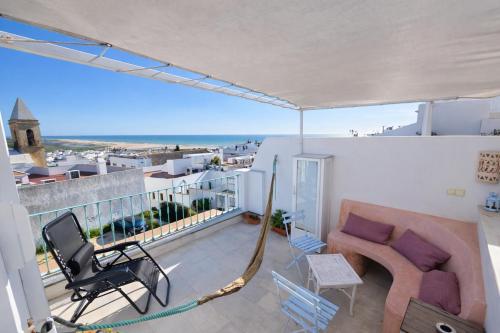 Patio de la Luna Conil con Vistas al Mar
