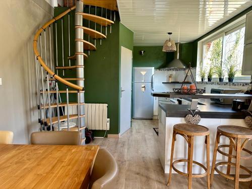 Cuina o zona de cuina de Le Petit Chateau