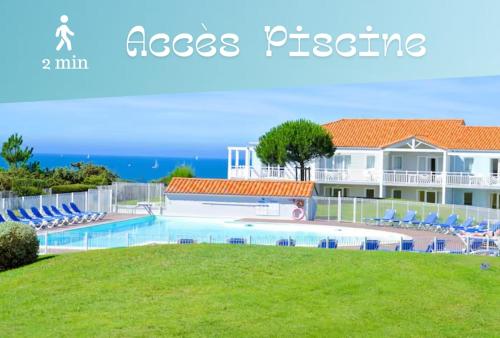 Light&Sea - 2-4 people - Pool access & sea view