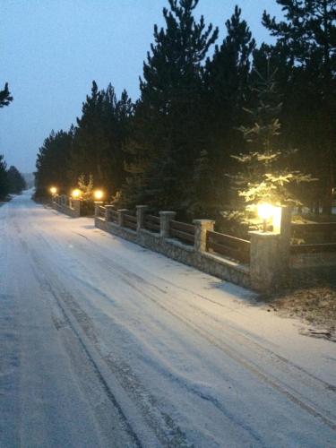 Vikendica Vjeverica en invierno