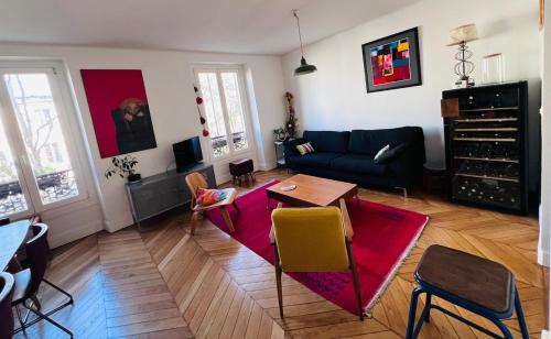 3 chambres Paris centre spacieux, calme & bien situé