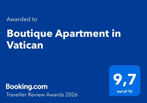 Boutique Apartment in Vatican
