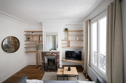 Spacieux appartement de 2 pièces à Montmartre