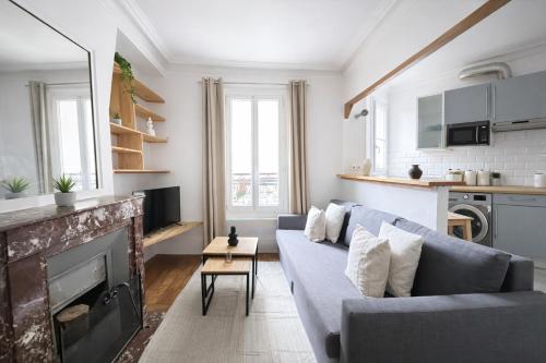 Spacieux appartement de 2 pièces à Montmartre