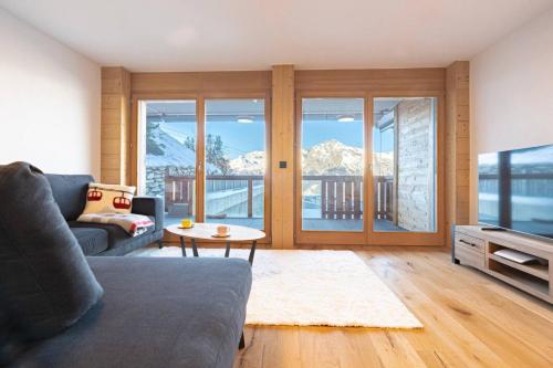 ski-in, ski-out, vue montagne, spa et sauna