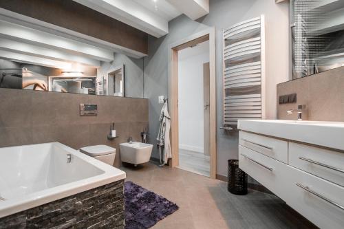 Ванная комната в Apartament Tatry One