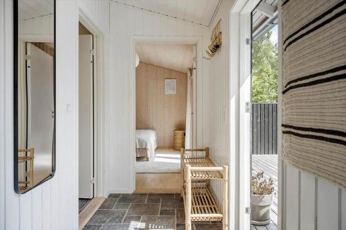a hallway of a house with a bedroom at K20092-Gorlev-Skovhusvej-27 in Gørlev