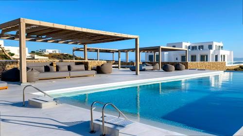 Rozalia guesthome for 8gst with pool in Mikonos