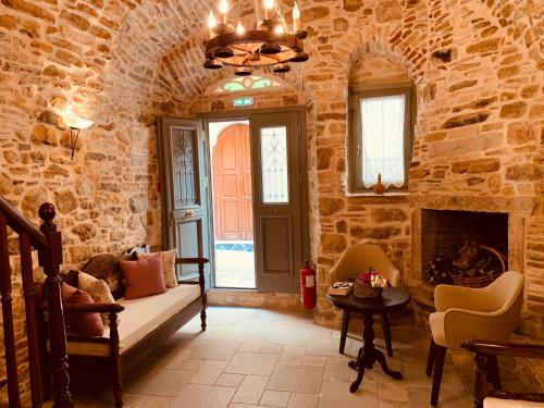 Traditional house at the center of Kalamoti