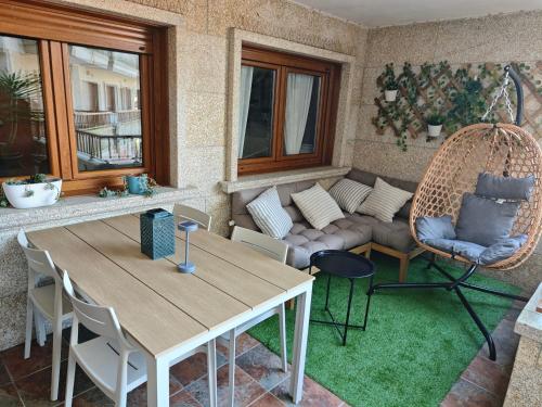 Precioso apartamento en la playa de la Lanzada.