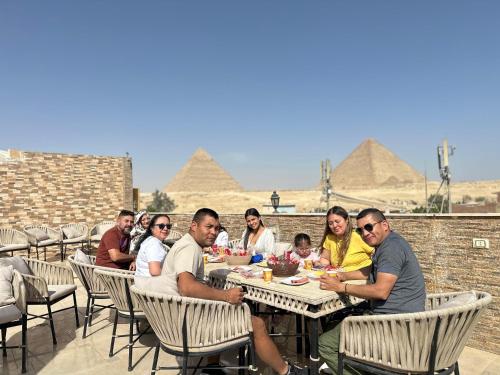 Roya Scarab Pyramids View