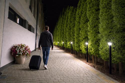 Hotel Amber tesisinde konaklayan konuklar