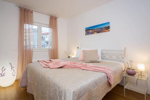 Posteľ alebo postele v izbe v ubytovaní The Adriatic Pearl Split