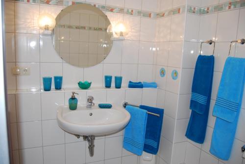 Kúpeľňa v ubytovaní Detailverliebt in Dornumersiel