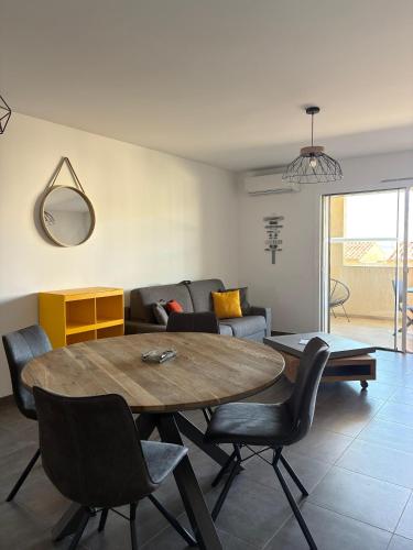 Zona d'estar a Appartement Rossignol