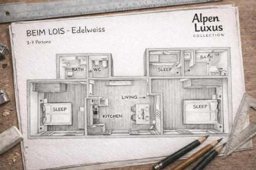 BEIM LOIS Edelweiss - Balcony & Sauna Access