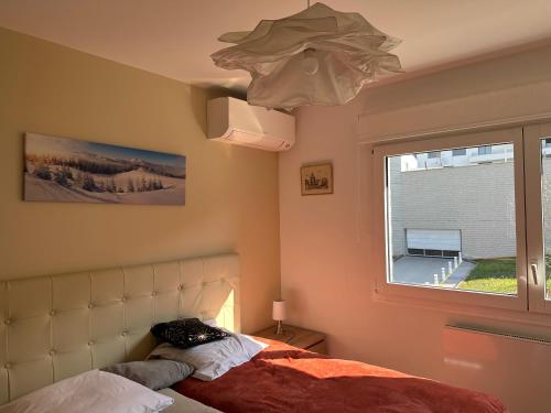 Llit o llits en una habitació de Lac arte postale