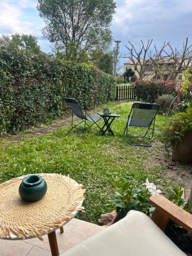 Appartement Marina Corsa - Terrasse, jardin & plage à 100m