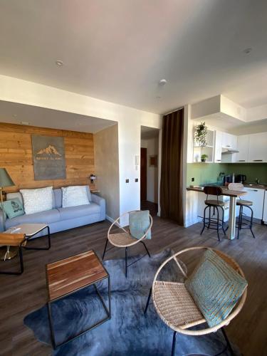Studio in Chamonix center, 2 pax