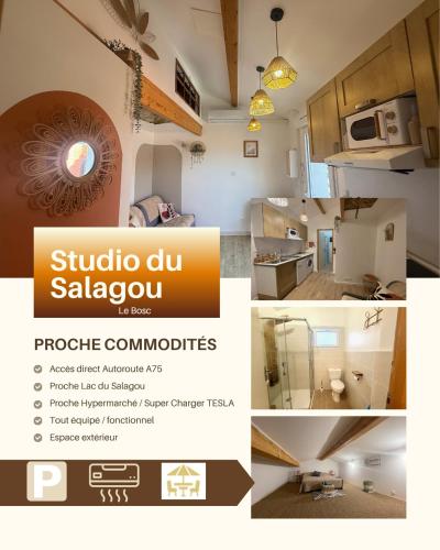 Studio indépendant près Salagou