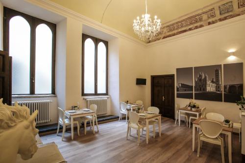 Гостиная зона в Palazzo del Magnifico B&B