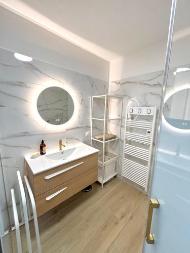 ห้องน้ำของ Maison à Castellane