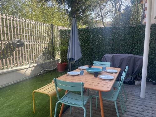 Élégant T3 avec terrasse et parking privé à Arcachon