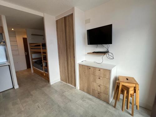 MyHome - Génépis 9 - Studio rénové Tignes Val Claret 4 pax sks aux pieds