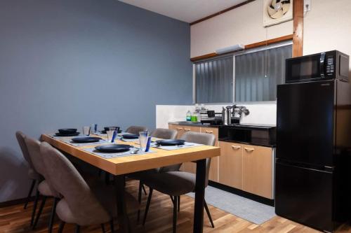 The Blue Traditional House in Osaka