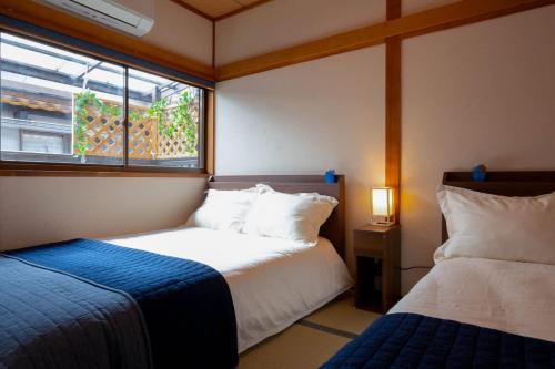 The Blue Traditional House in Osaka