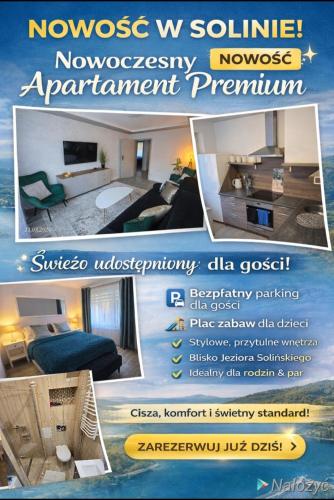 Solina 68na10 apartament na parterze z widokiem