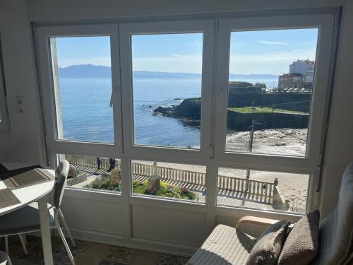 Apartamento Fisterra con vistas al mar