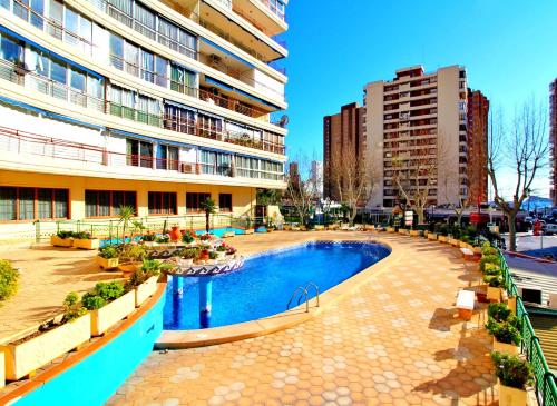 Apartment near Levante Beach with Pool & Parking
