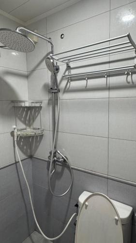 Koupelna v ubytování Aero Residence