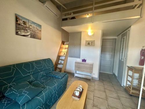 Studio cabine et mezzanine pour 4 couchages - Cap d'Agde CT029-236