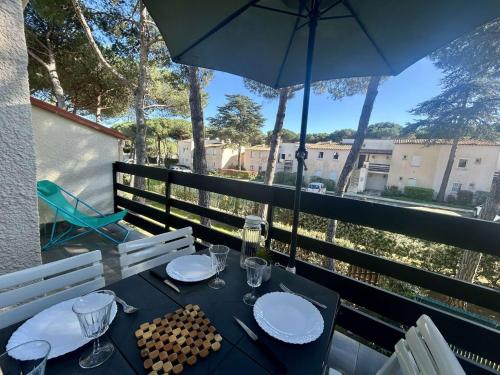 Studio cabine et mezzanine pour 4 couchages - Cap d'Agde CT029-236