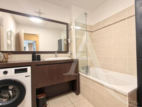 012 grand t3 avec clim, garage, piscine, wifi