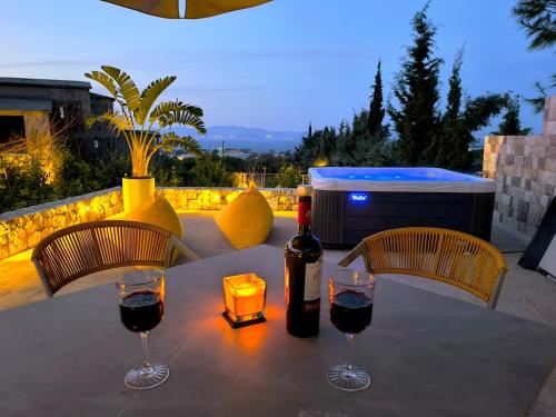 Celeste Sea View with jacuzzi and BBQ