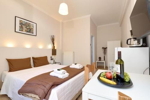 Athens central Victoria Metro Station, Penthouse with Terrace