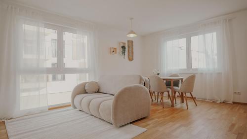 Modern apartment including rooftop terrace