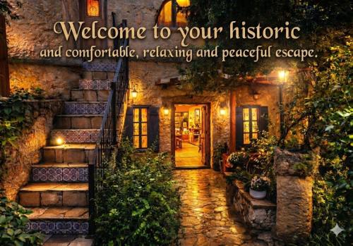 A historic STONE VILLA with private garden, terrace and private pool just for you