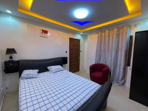 Llit o llits en una habitació de Appartement 03E
