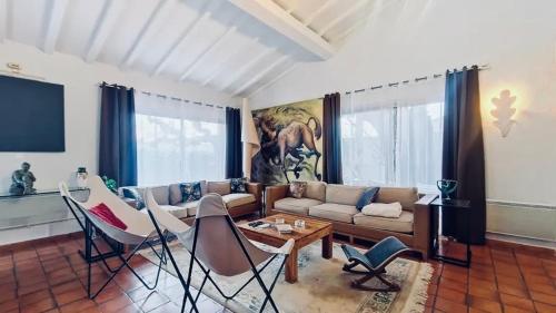 Villa d'exception avec piscine privée 11 pers plage à pied