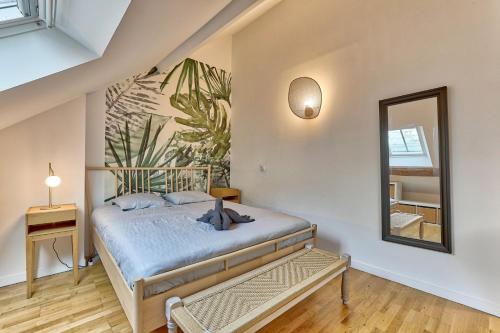 Duplex lumineux & calme - Le Marais Proche Métro 8 - Jungle Loft