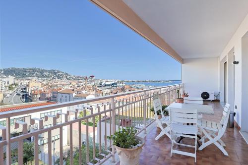 Upstays T2 cosy vue mer terrasse AC
