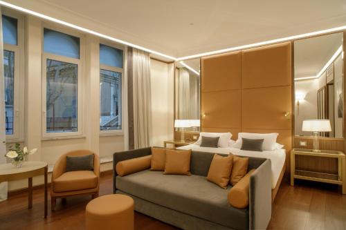 Zona d'estar a Hotel Imperiale by OMNIA hotels