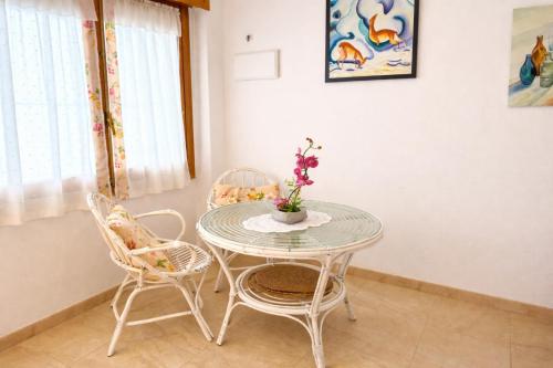 Los Naufragos: Apartamento con Terraza