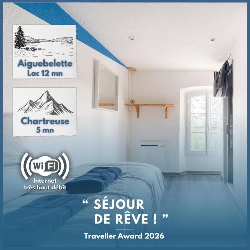 Appartement Cosy - Business & Détente - Lacs & Chartreuse - Proche A43