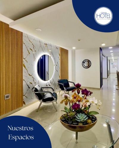 Gran hotel San Cristóbal suite
