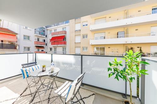 Lumineux T2 Avec balcon, Netflix à Nice